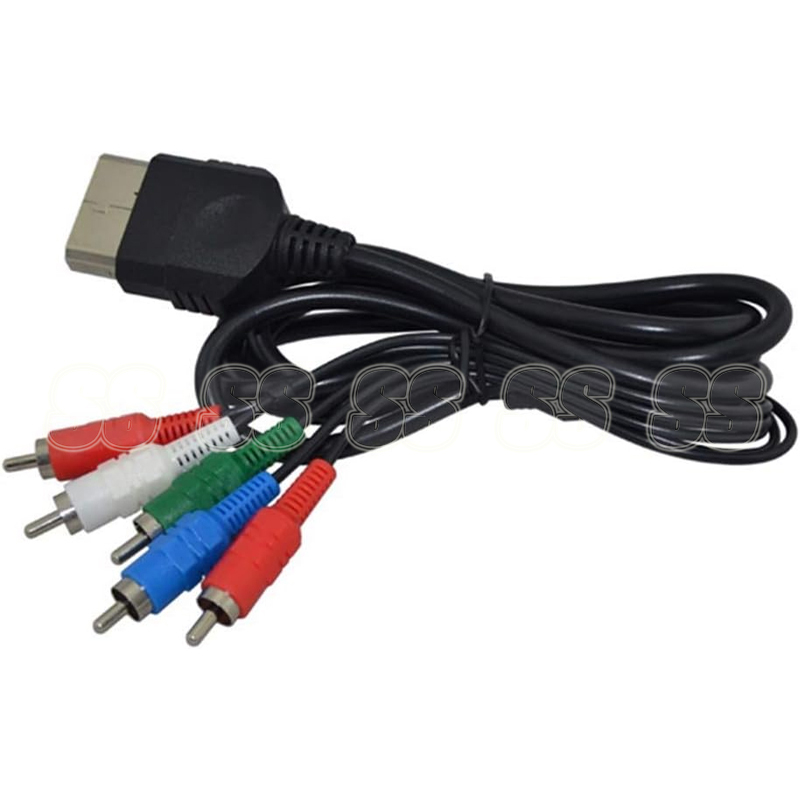 XBOX 5頭色差線分開接頭