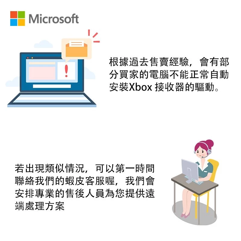 Xbox 接收器支援耳機音訊輸出