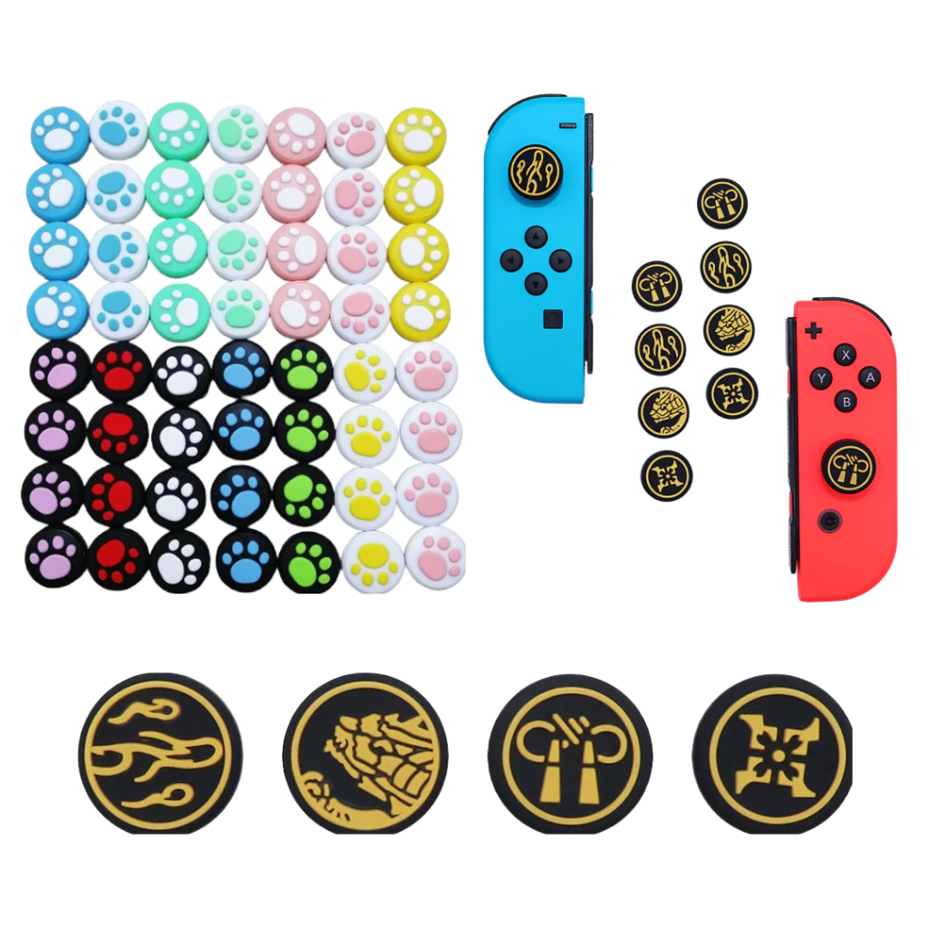 多樣化配色與王國風設計搖桿帽