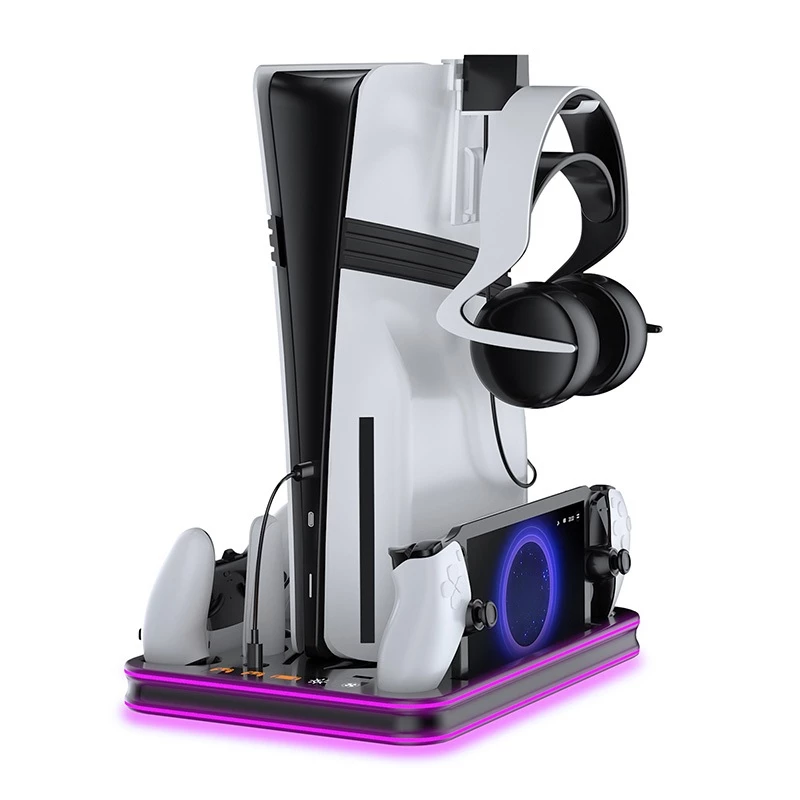 RGB 燈光模式與手把充電展示