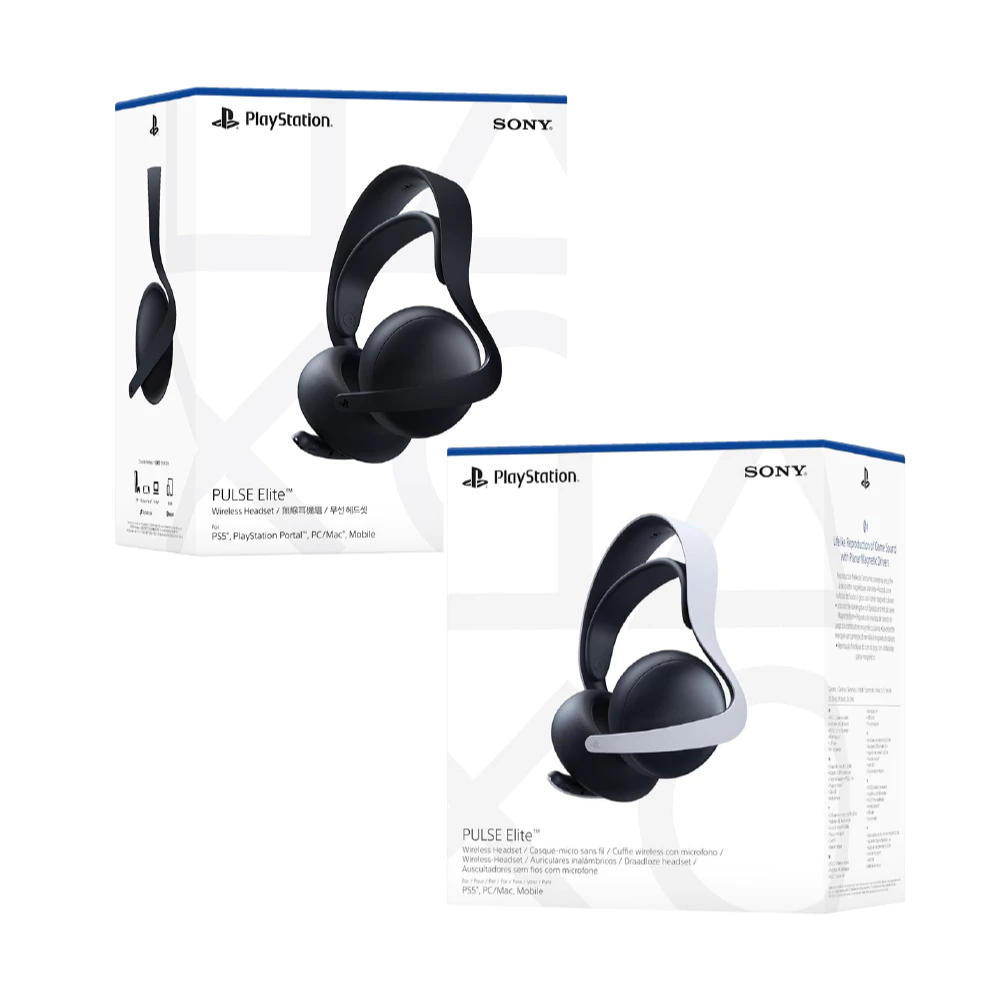 PULSE Elite 無線耳機組黑色與白色款