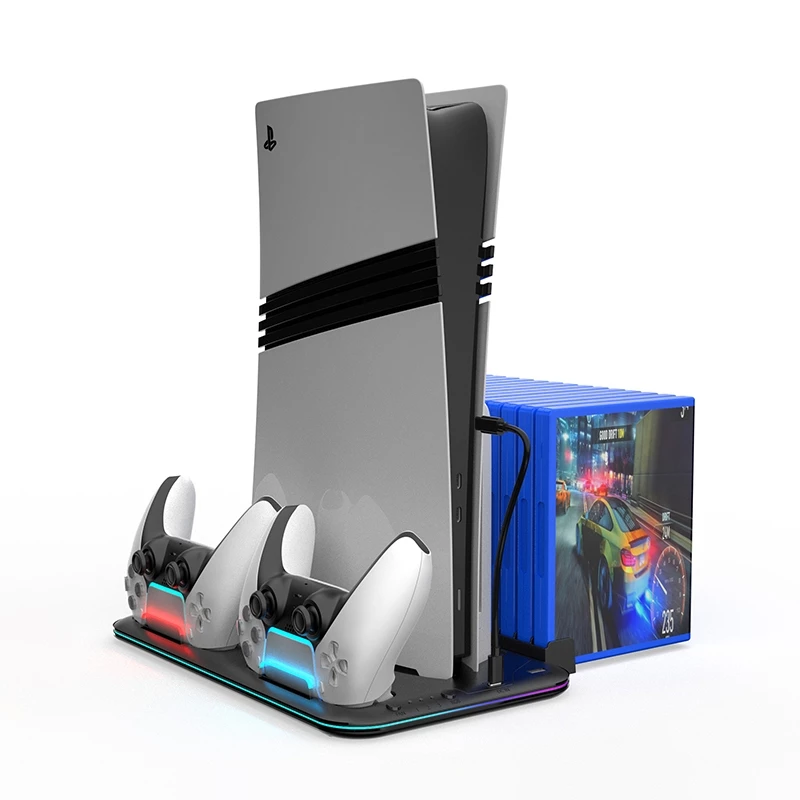 PS5 散熱底座高效能風扇細節