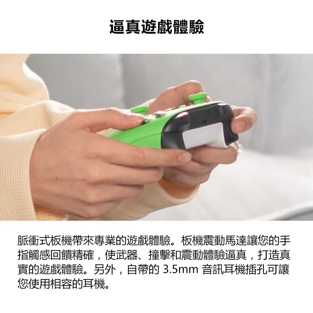 Xbox 手把 混合式方向鍵 細節