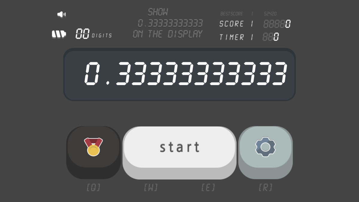 挑戰邏輯極限！極簡復古數學解謎新作《0.33333333333》Steam 登場，在數字規律中找尋純粹樂趣
