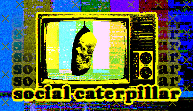 社交毛毛蟲社群分享視覺圖