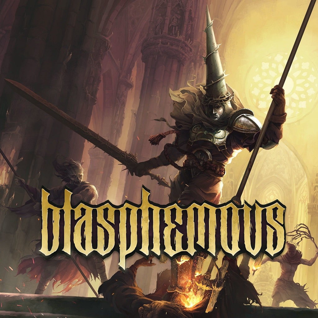 《瀆神》(Blasphemous) 官方封面