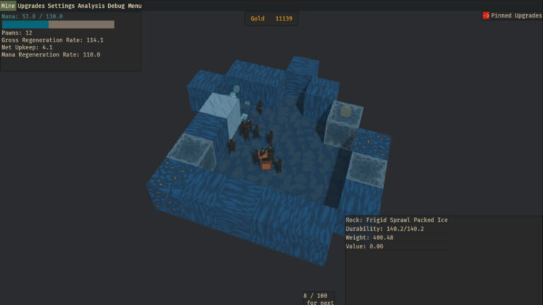 【Steam免費玩】休閒放置模擬新作《永恆礦坑》上架！指揮百名僕從打造最強地下採礦帝國