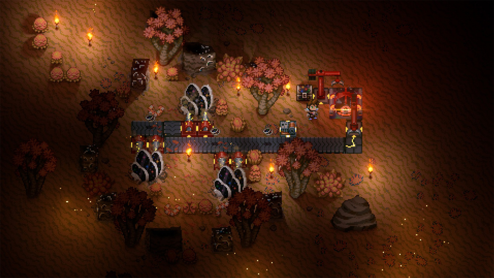 幽暗的地下世界充滿了未知的挑戰與光源機制