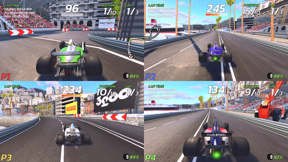 4PGP 極速過彎瞬間