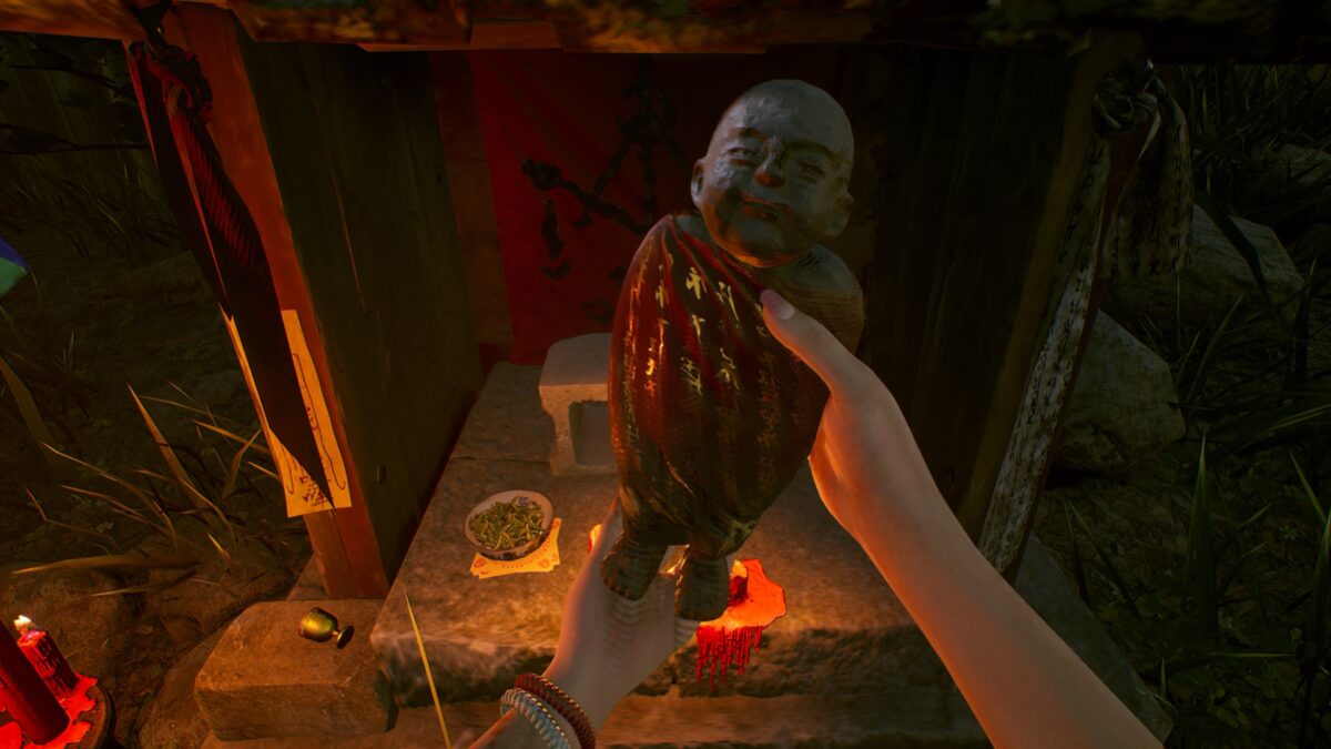 充滿壓迫感的室內祭壇細節