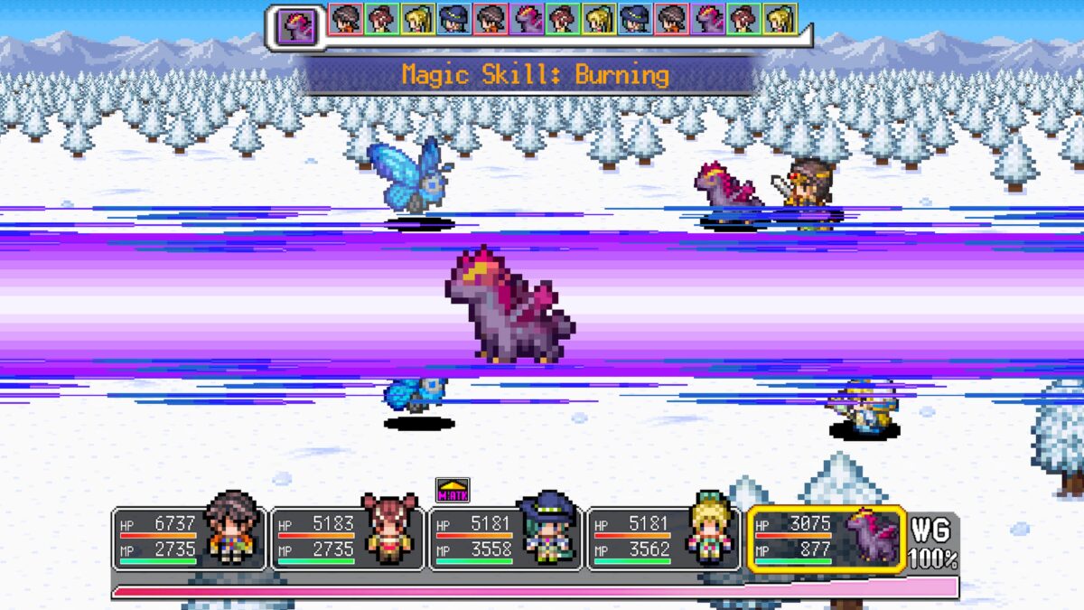 Dragon Spira 角色成長介面