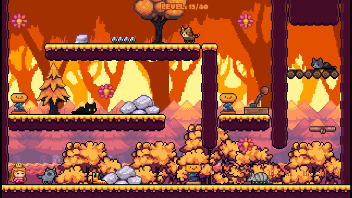 色彩鮮豔的遊戲場景