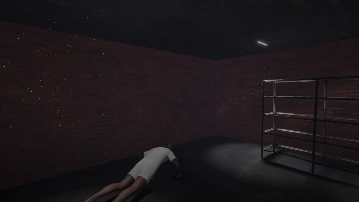 健身房內的細微陰影與光影變化