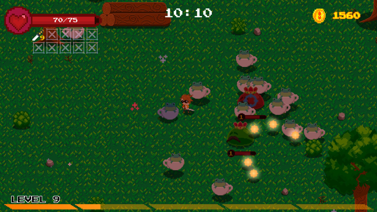 遊戲中的升級選擇介面與策略配置