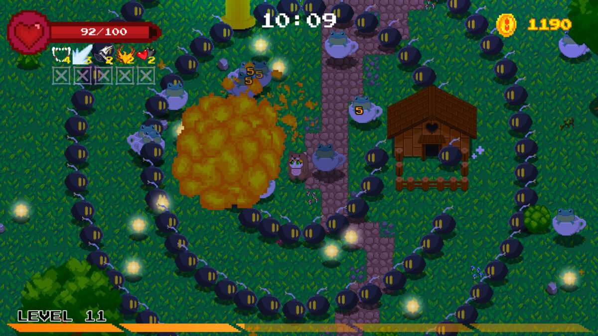 在白天的寧靜階段進行農場建設