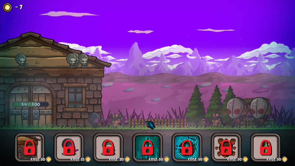 Outworld Defence 多樣化敵人