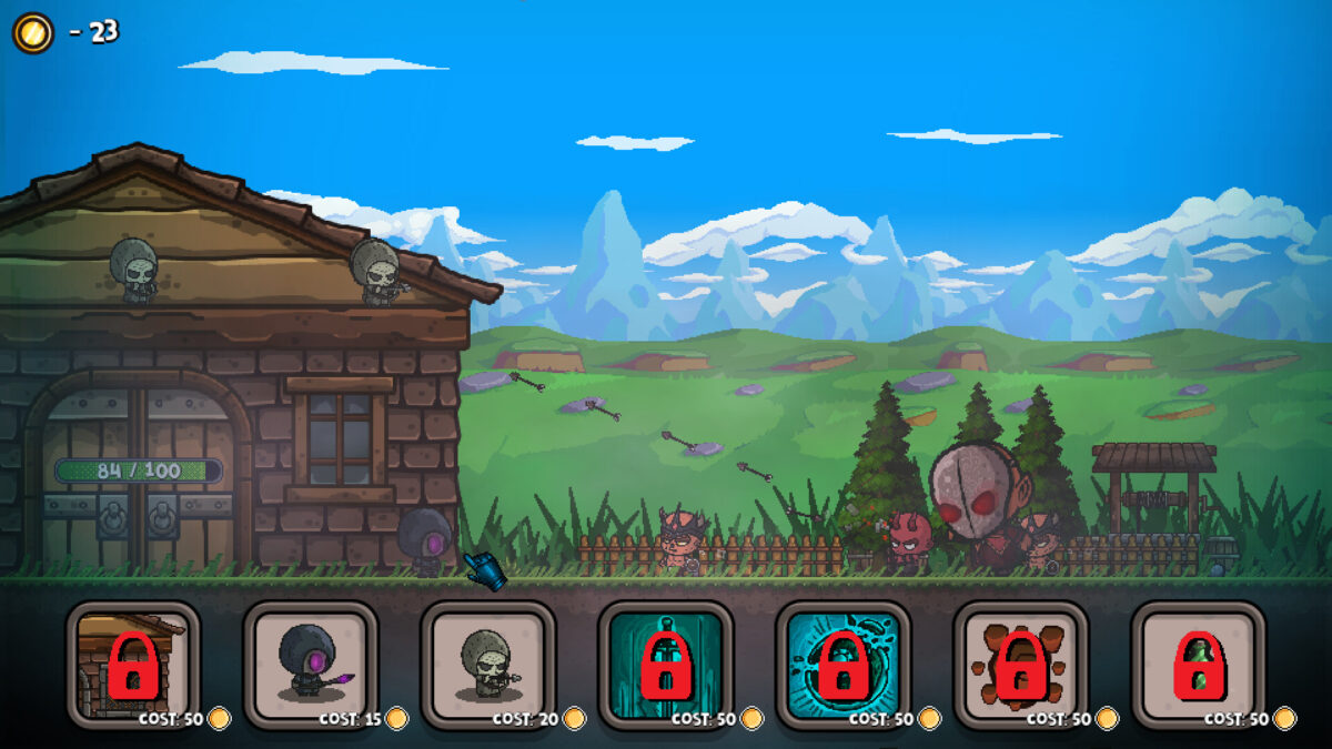 Outworld Defence 單位佈置