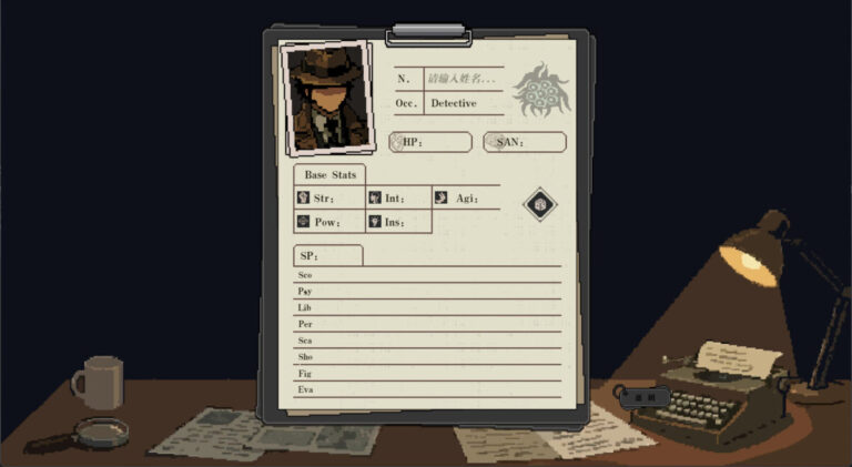 命運由骰子決定！克蘇魯風像素冒險 RPG《詭異迷域》重返 1947 揭開不可名狀的恐怖真相