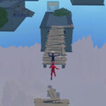 《Hijack Jump》多人惡搞跑酷新作登陸 Steam！在百人「丟馬桶」干擾下活著爬到頂端