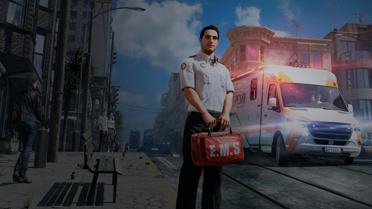 Ambulance Life: A Paramedic Simulator 遊戲主視覺圖
