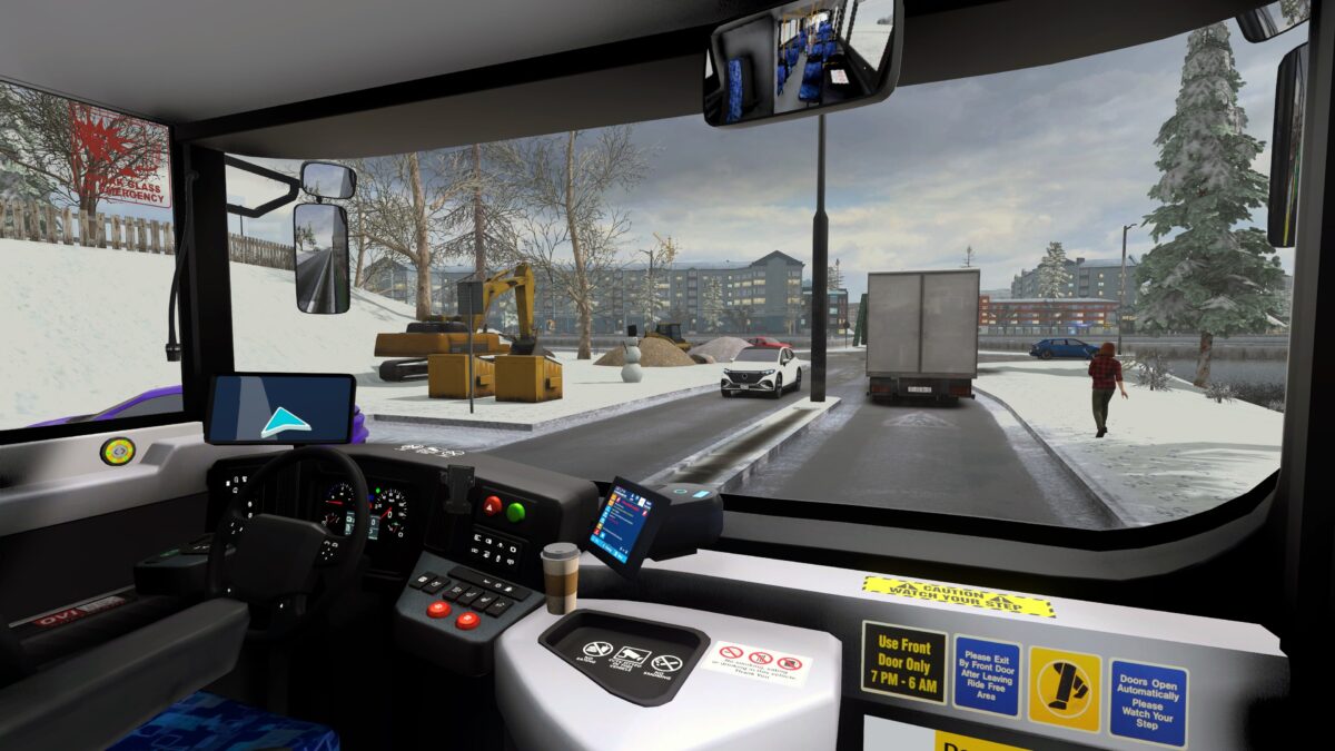 上海街頭的繁華夜景模擬