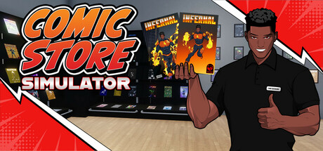 Comic Store Simulator 遊戲封面