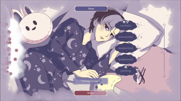 失眠者必看！極度療癒 Lofi 風格打字遊戲《Type Her to Sleep》陪妳入夢，指尖敲擊也能像做心靈 SPA