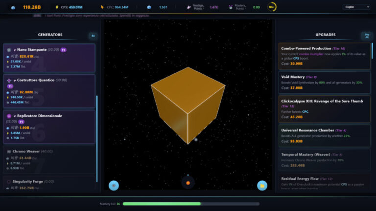 放置類模擬神作！獨立遊戲《方塊鑄造廠》讓你從一根手指打造跨維度自動化帝國