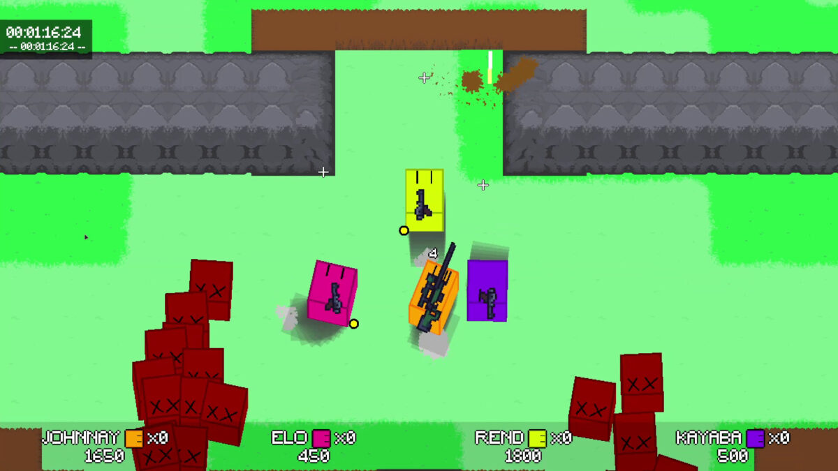 友情大考驗！多人合作雙搖桿射擊新作《Guerilla Cubes》（游擊方塊）正式發表，揪團組建小隊挑戰硬派 BOSS！