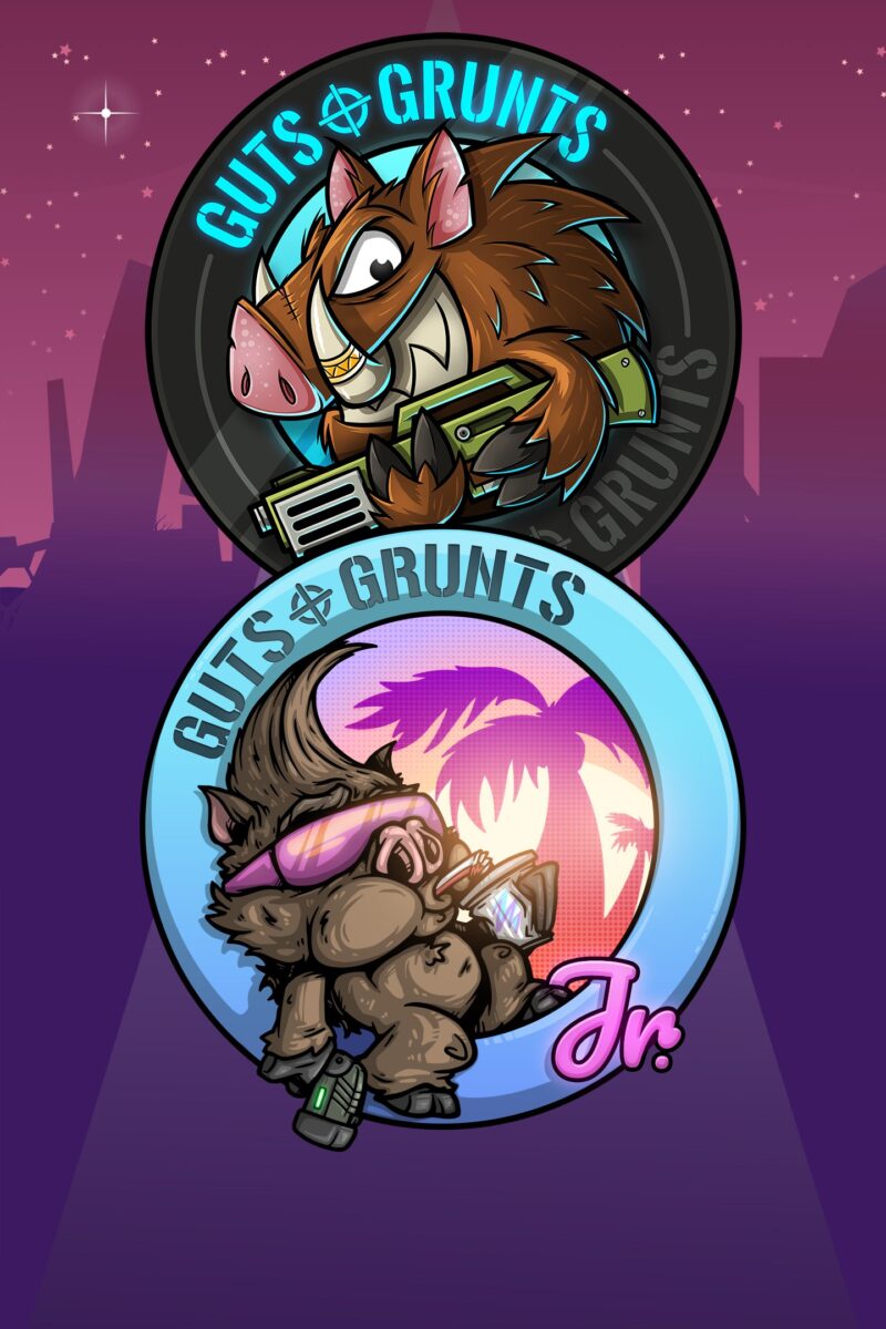 Guts 'n Grunts + Jr. 官方海報