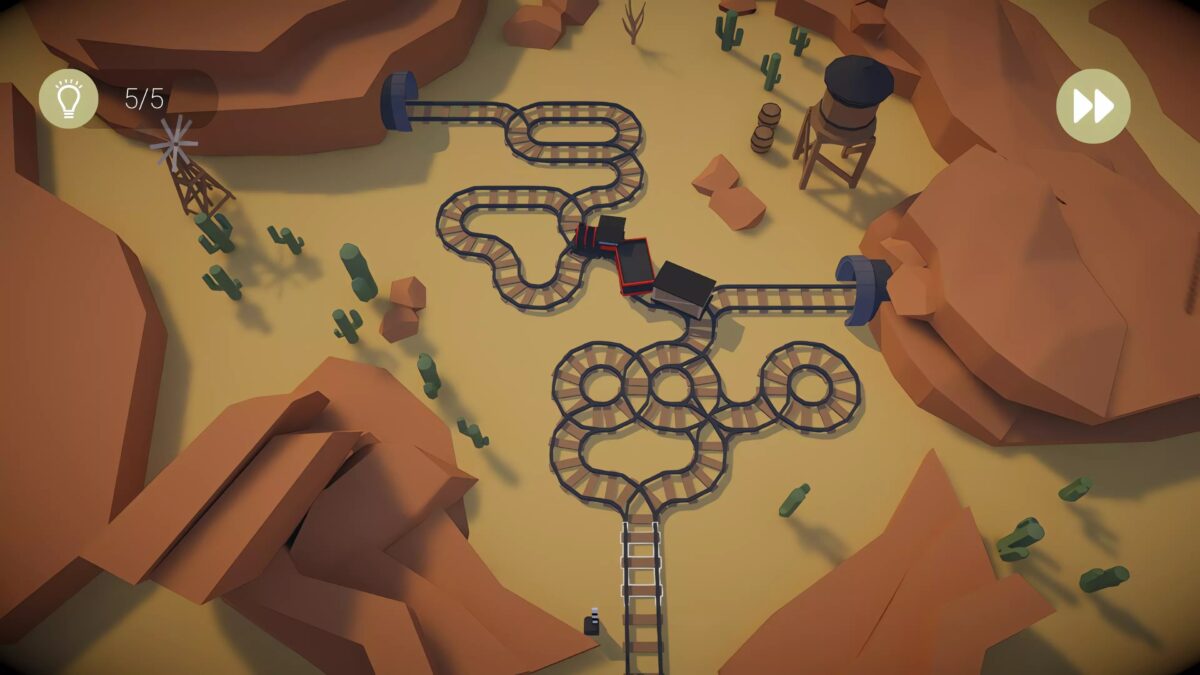 Trainlax 運行的細節畫面