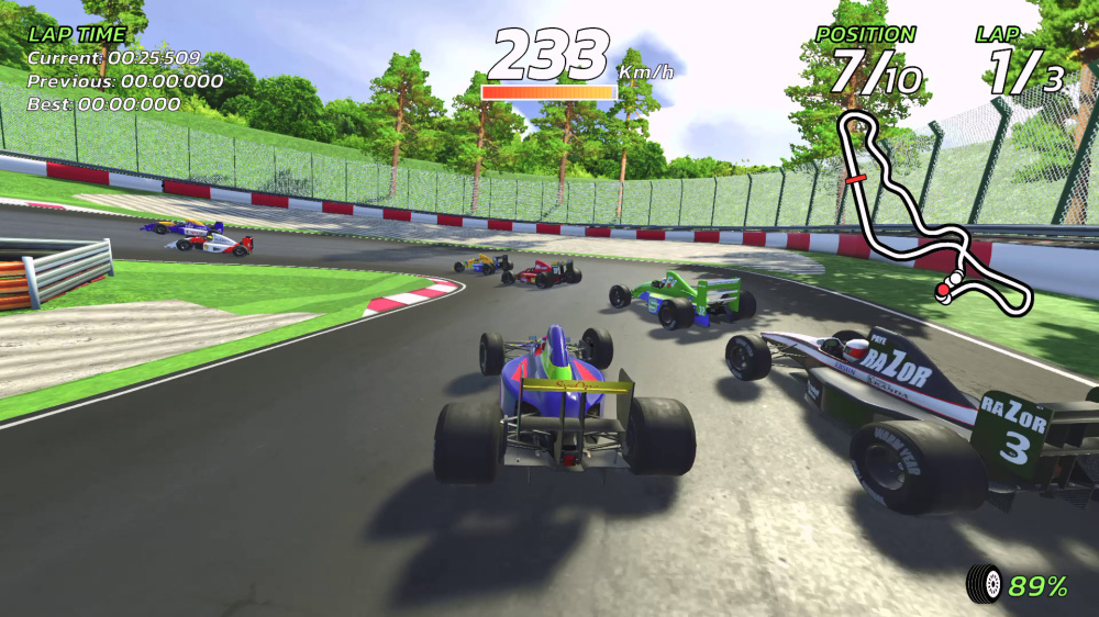 賽道環境與光影細節