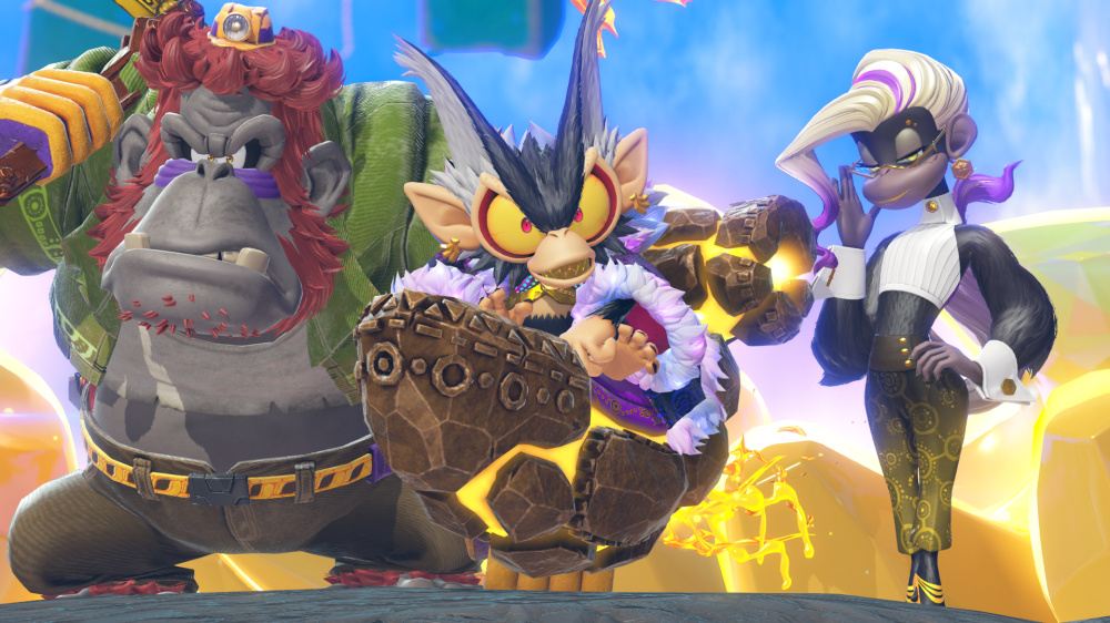 咚奇剛 破壞場景