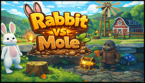 Rabbit vs Mole 遊戲封面圖