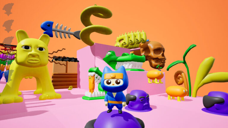 只要百元台幣！3D 動作冒險解謎新作《忍者貓》Steam 即將登場，超萌喵星人化身優雅忍者！