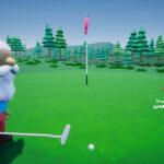 壓力大必玩！療癒系休閒遊戲《禾草地精高爾夫》好評率 93%，開著球車在微觀世界享受極致揮桿成就感