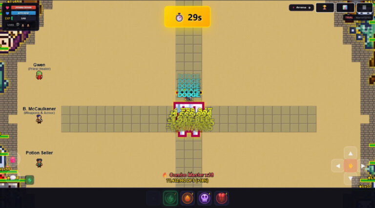 像素風動作肉鴿 MMO《轉動競技場：天賦或滅亡》首度公開！百種天賦組合、重生機制與跨平台競技 2026 震撼登場