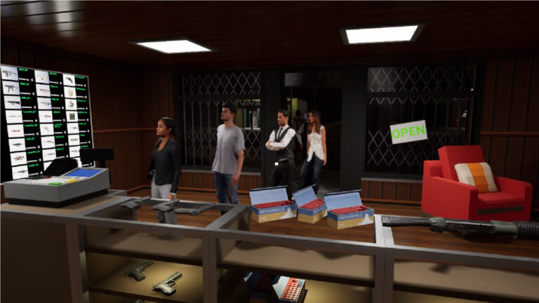 比超市模擬器更硬派！軍火商經營新作《GunMan》登陸 Steam，打造高度自由的第一人稱武器帝國