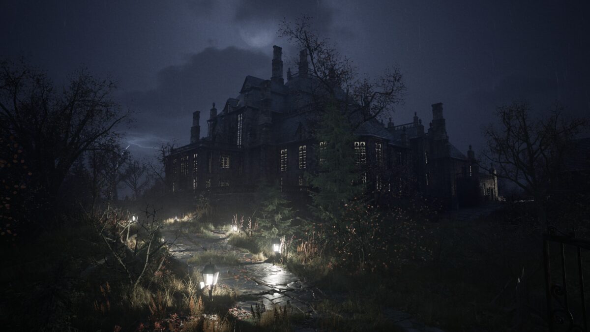 別墅內部的幽暗環境截圖