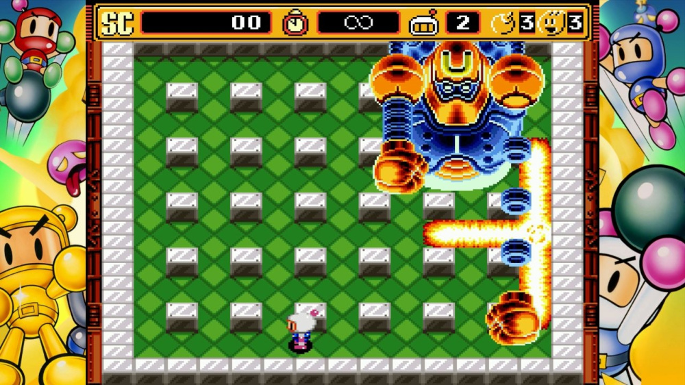 SUPER BOMBERMAN 2 戰鬥場景