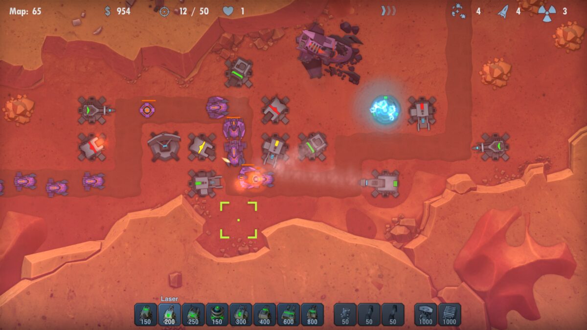 多樣化的敵方單位設計