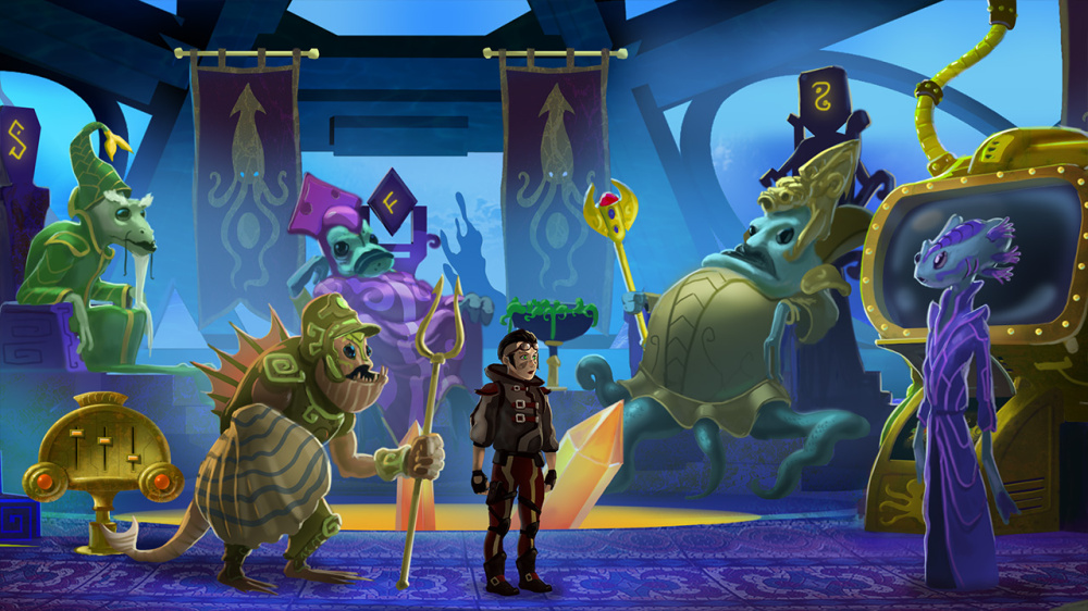 遊戲中的對話與選擇介面