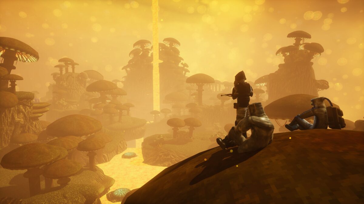 面對異維度生物的震撼場景