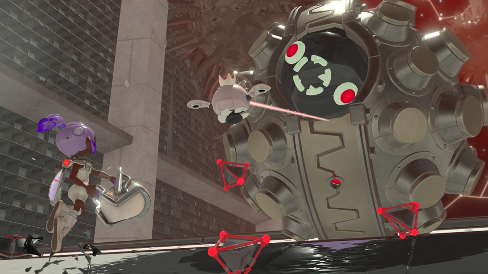 主角 8 號與小姬無人機