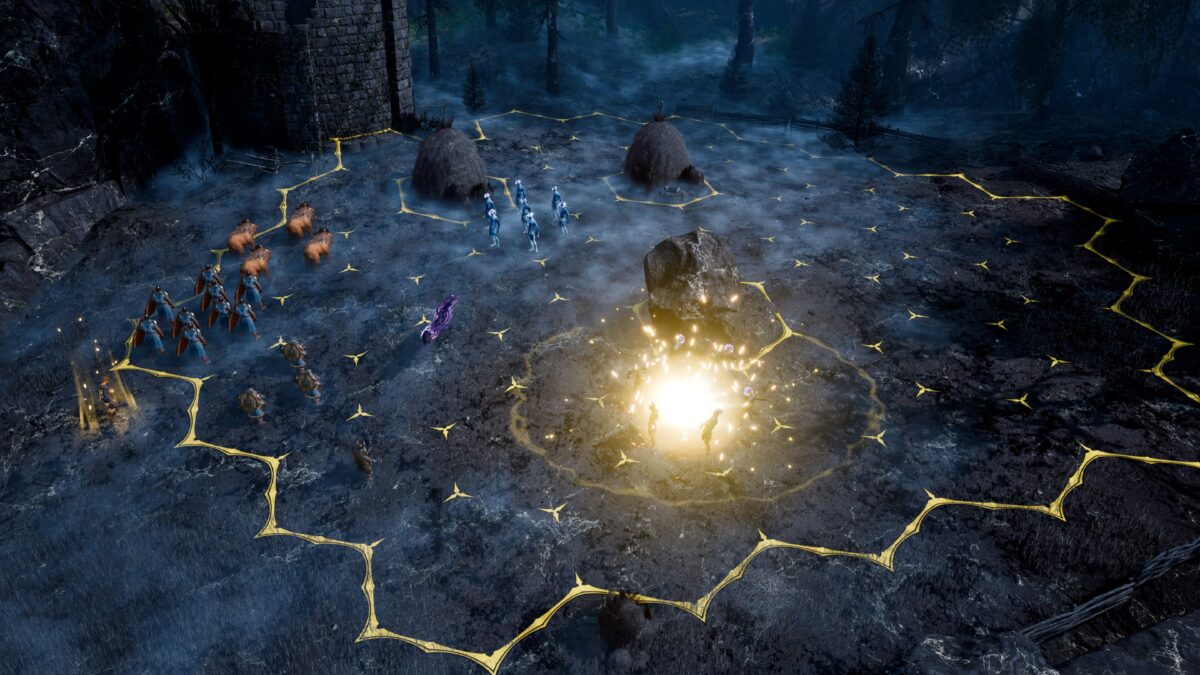 六角格戰場上的精細單位與特效