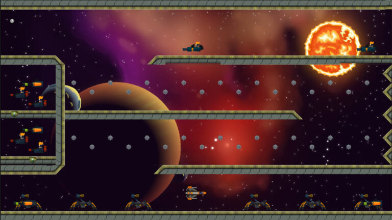 復古迷必玩！極致微操射擊新作《Dime Nebula》登陸 Steam，挑戰 100 層瘋狂 AI 競技場