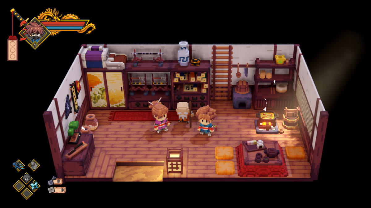 絕美體素風動作冒險 RPG《武士之龍：第一章》震撼登場！挑戰神祕地城、解鎖忍者禁術，深入宗源世界的冒險之旅