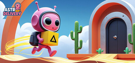 Astro Delivery 遊戲主視覺圖