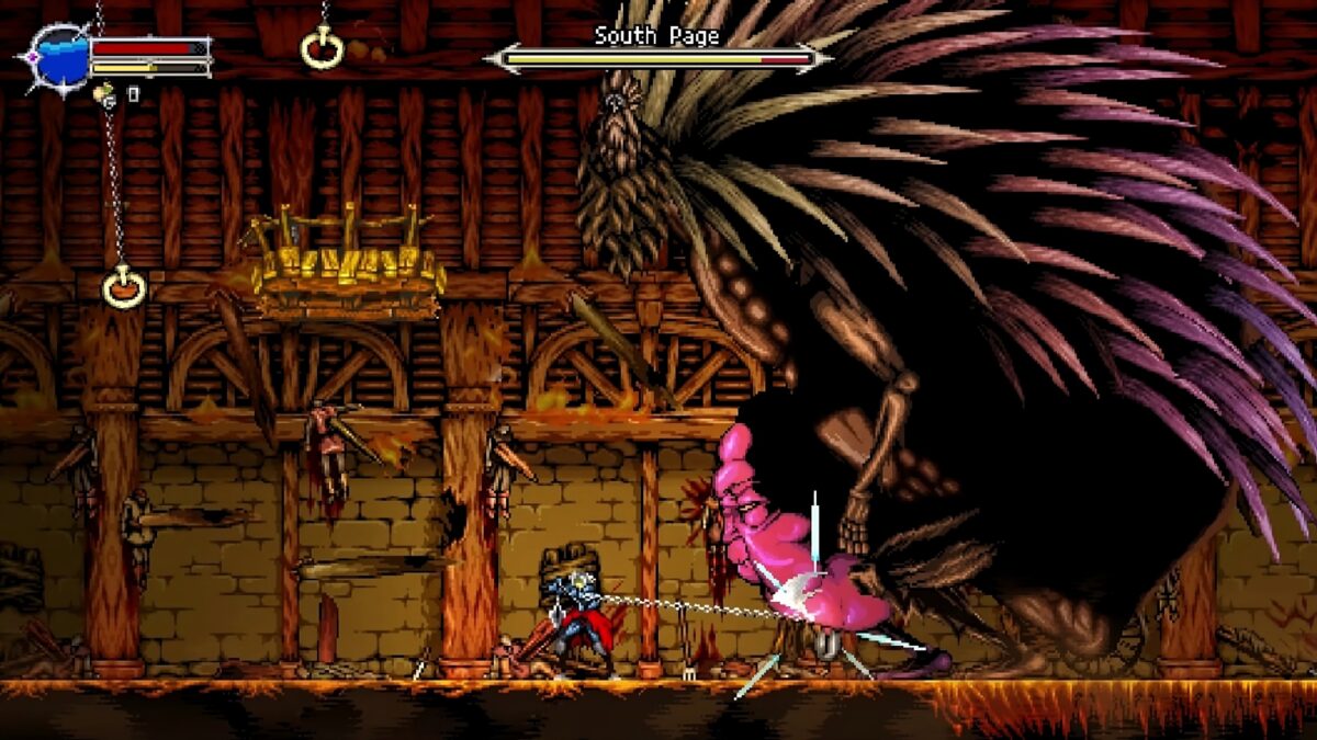 被詛咒的國王在地下城中戰鬥