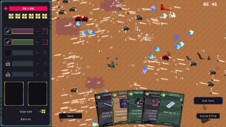 類倖存者新作《Dustbound》：融合「卡牌構建」與「子彈地獄」，在末日荒漠體驗極致割草！